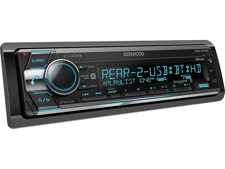 Kenwood Excelon KDC-X702 CD receiver at Crutchfield Canada