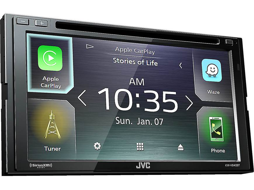 JVC KW-V840BT DVD receiver at Crutchfield Canada