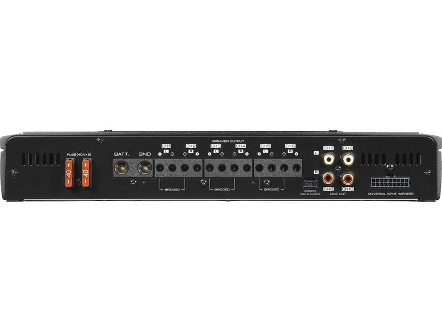 Kenwood Excelon XR600-6DSP 6-channel car amplifier with digital