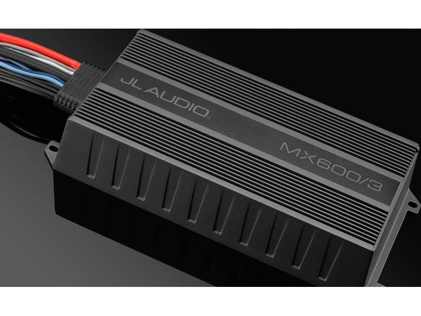 JL Audio MX600/3 Marine/powersports 3-channel amplifier — 75 watts