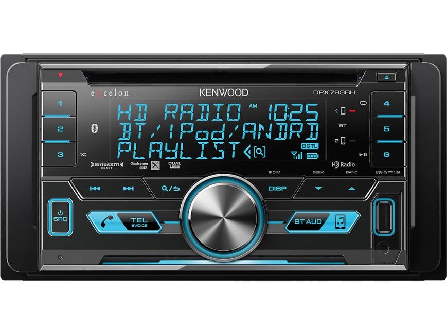 Kenwood Excelon DPX793BH CD receiver at Crutchfield Canada