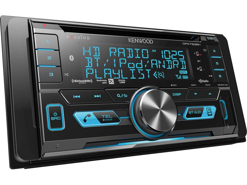 Kenwood Excelon DPX793BH CD receiver at Crutchfield Canada