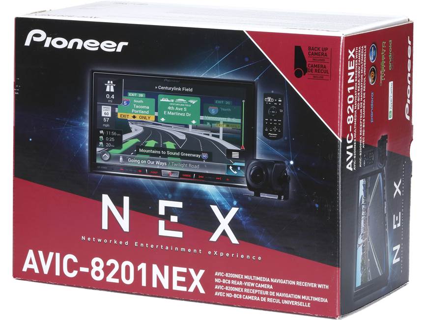 Pioneer AVIC-8201NEX Package Includes AVIC-8200NEX navigation