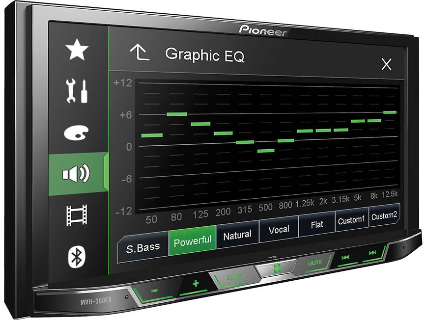 Pioneer MVH-300EX Digital multimedia receiver at Crutchfield Canada