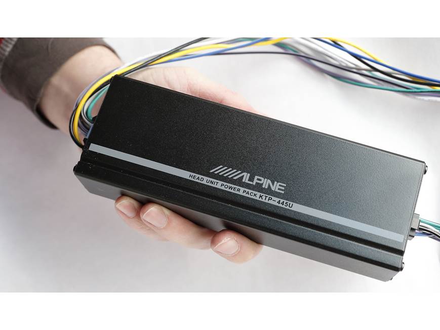 Alpine KTP-445U Power Pack Compact 4-channel car amplifier — 45