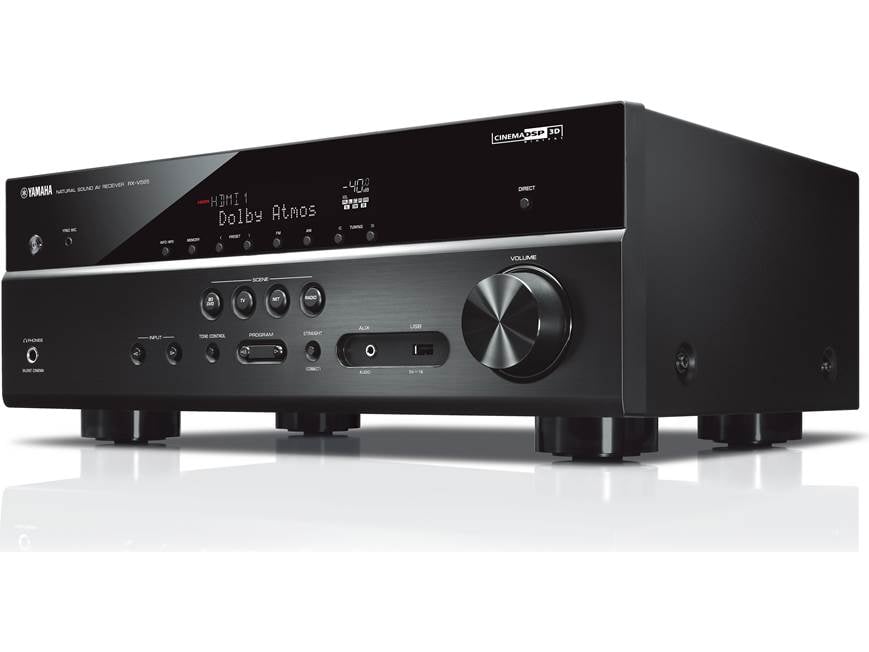 Yamaha RX-V585 7.2-channel home theatre receiver with Wi-Fi