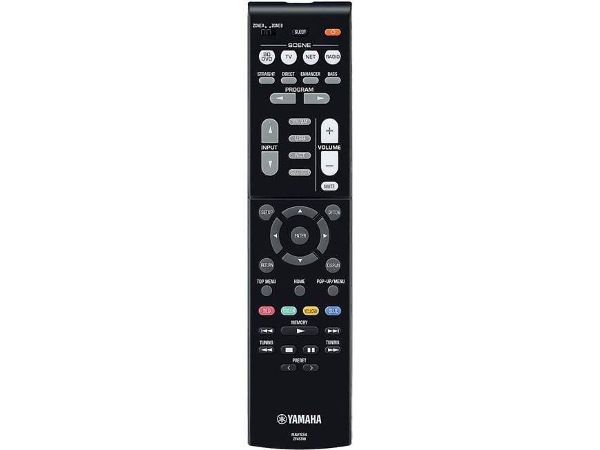 Yamaha RX-V585 7.2-channel home theatre receiver with Wi-Fi