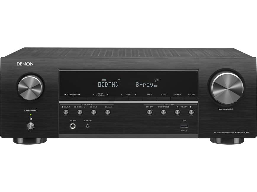 Denon AVR-S540BT 5.2-channel home theatre receiver with Bluetooth