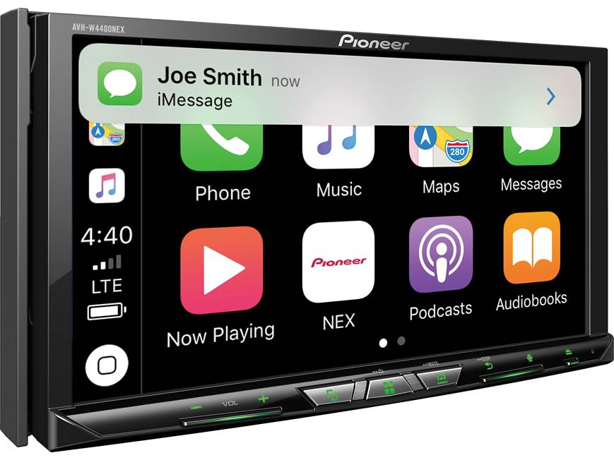 Pioneer AVH-W4400NEX DVD receiver at Crutchfield Canada