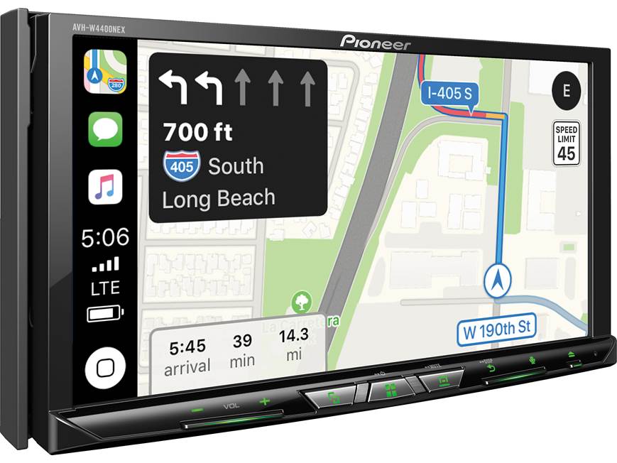 Pioneer AVH-W4400NEX DVD receiver at Crutchfield Canada