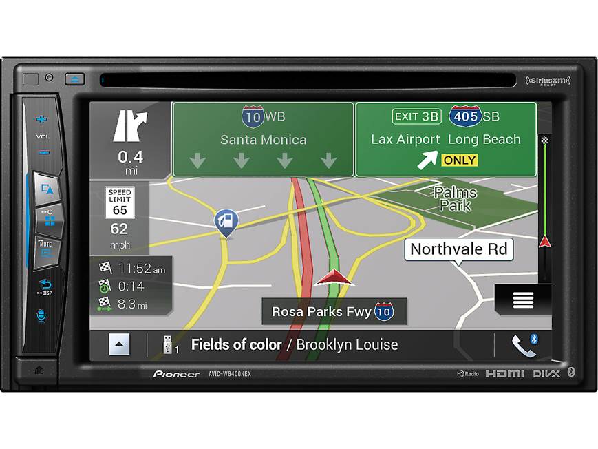 Pioneer AVIC-W6400NEX Navigation receiver at Crutchfield Canada