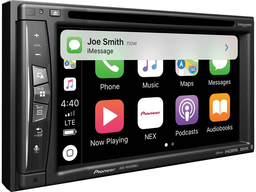 Pioneer AVIC-W6400NEX Navigation receiver at Crutchfield Canada