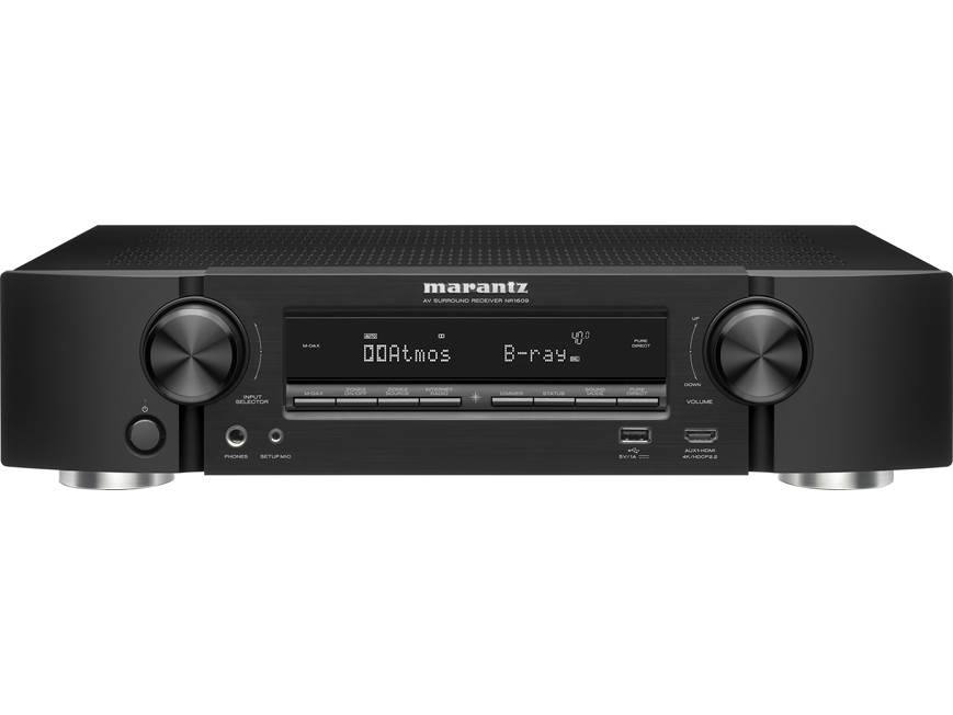 美品marantz NR1609 AVアンプ 2018年製　快調・リモコン他多し Marantz NR1609 7.2-channel slimline home theatre receiver with Wi