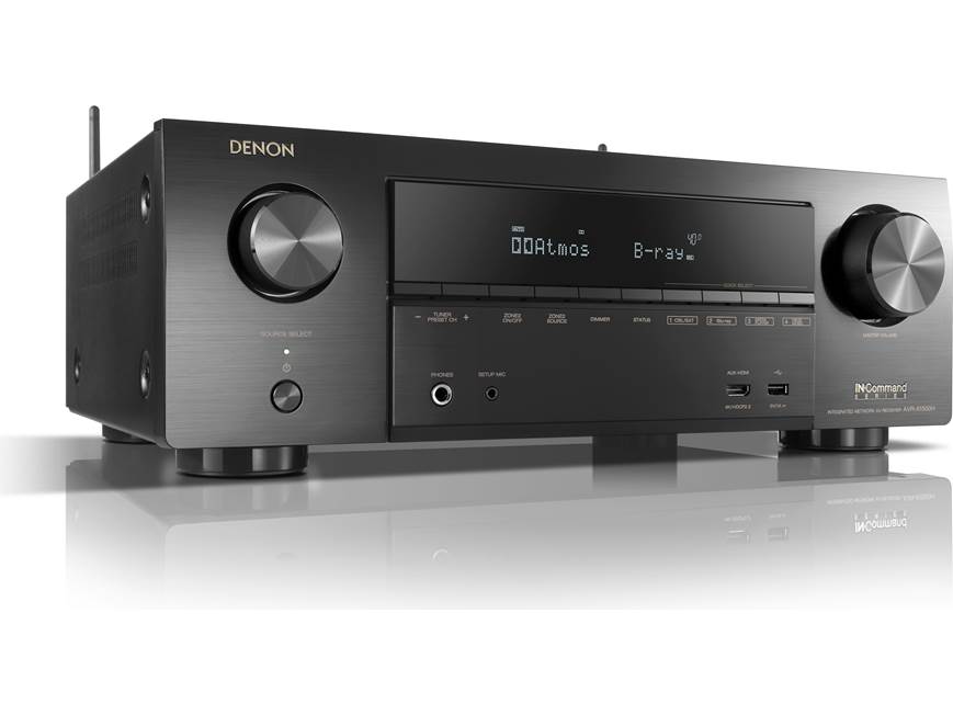 Denon AVR-X1500H 7.2-channel home theatre receiver with Wi-Fi