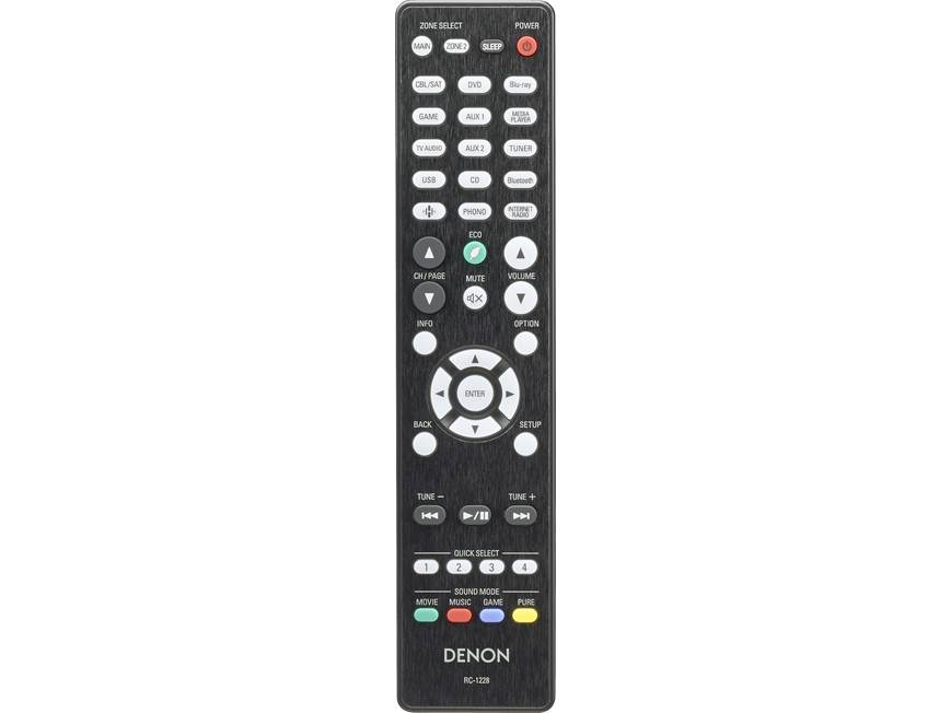 Denon AVR-X2500H 7.2-channel home theatre receiver with Wi-Fi