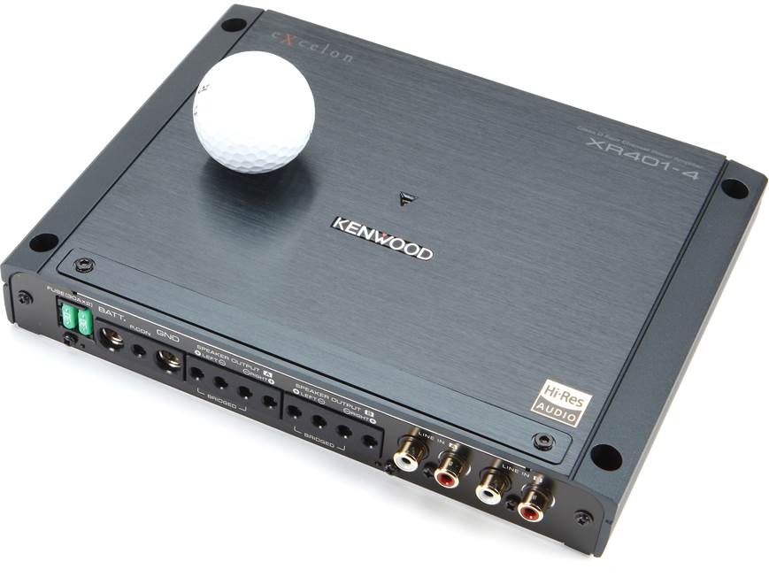 Kenwood Excelon XR401-4 Reference Series 4-channel car amplifier