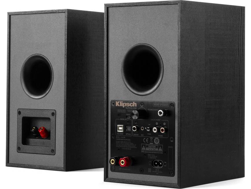 Klipsch Reference R-41PM Powered bookshelf speakers with Bluetooth