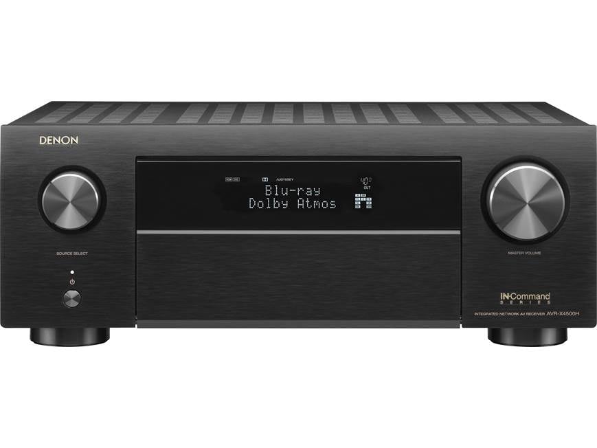 Denon AVR-X4500H 9.2-channel home theatre receiver with Wi-Fi