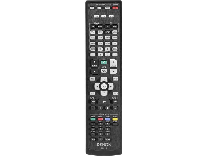 Denon AVR-X4500H 9.2-channel home theatre receiver with Wi-Fi