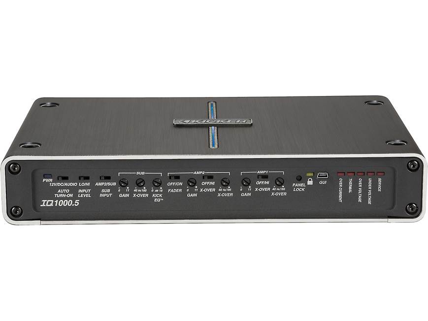 Kicker 42IQ1000.5 Q-Class 5-channel car amplifier with digital