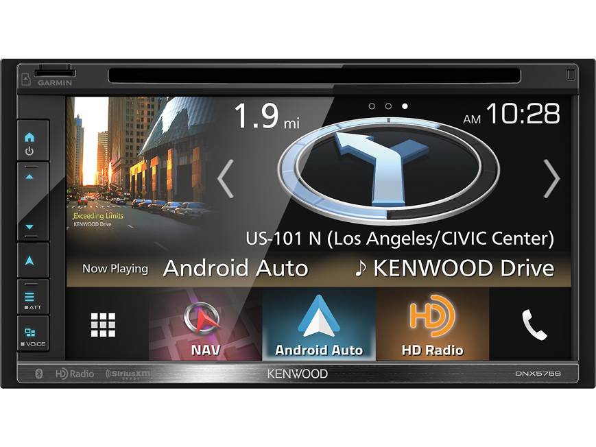 Kenwood DNX575S Navigation receiver at Crutchfield Canada