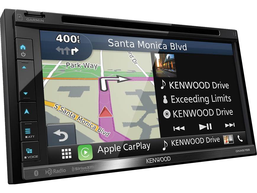 Kenwood DNX575S Navigation receiver at Crutchfield Canada