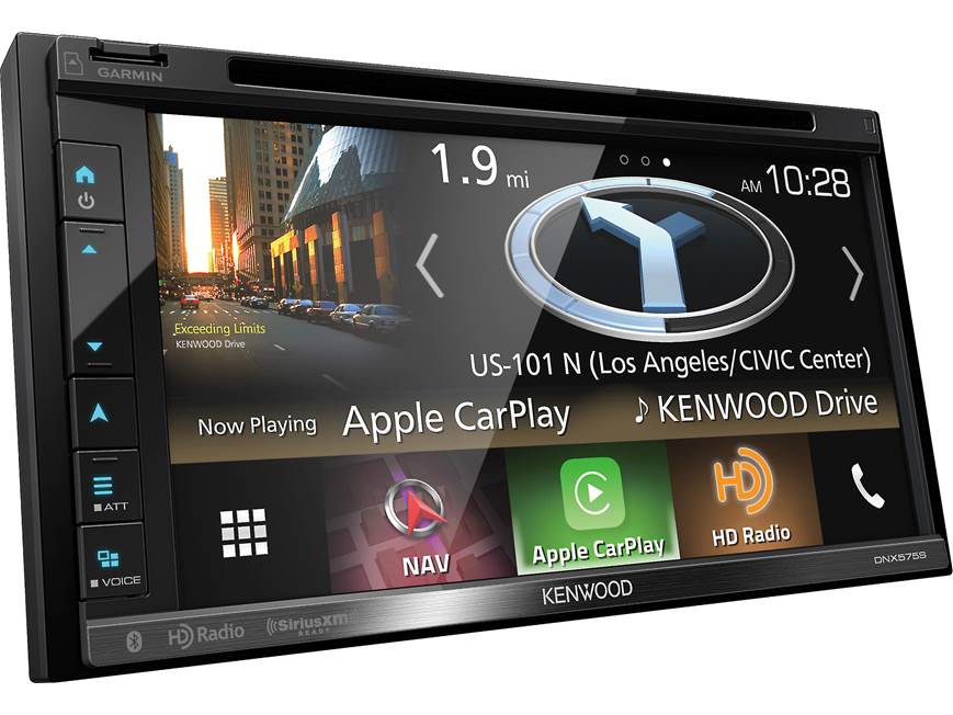 Kenwood DNX575S Navigation receiver at Crutchfield Canada