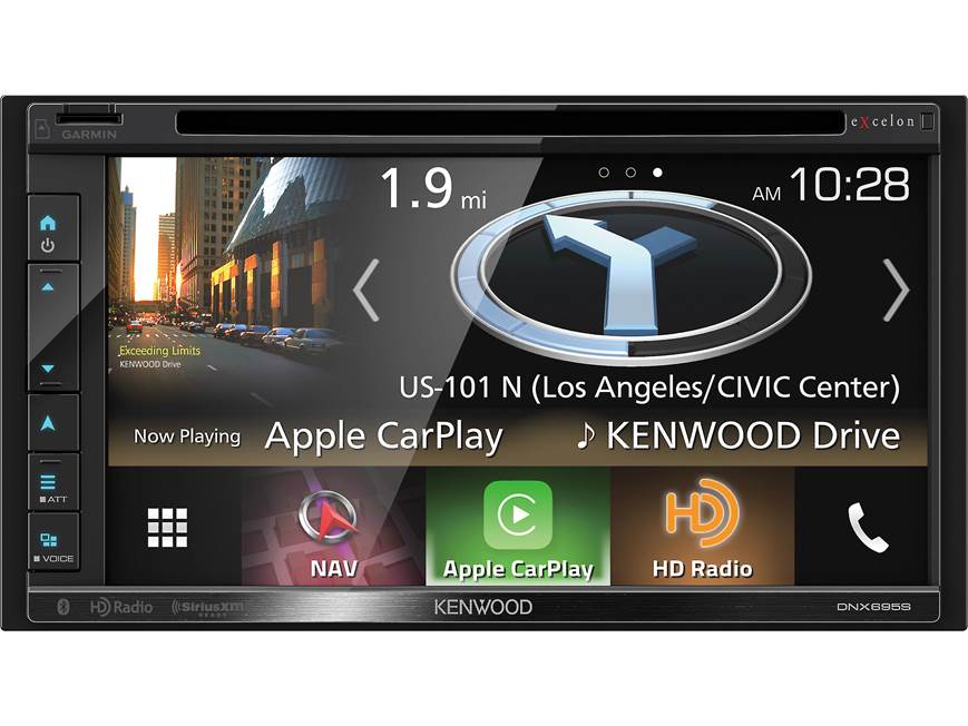 Kenwood Excelon DNX695S Navigation receiver at Crutchfield Canada