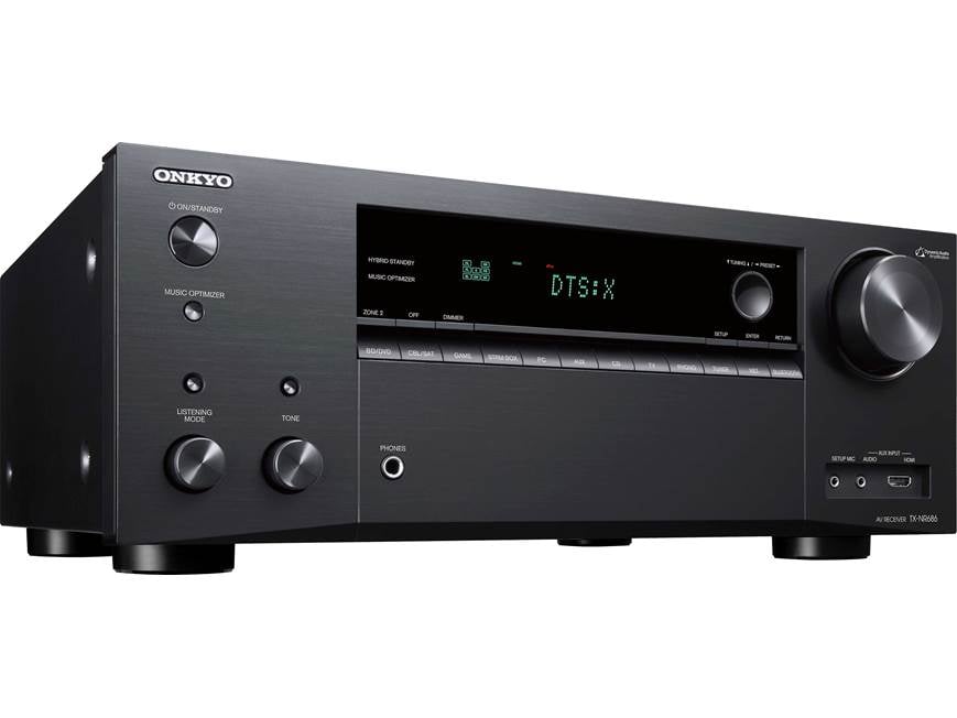 Onkyo TX-NR686 7.2-channel home theatre receiver with Wi-Fi