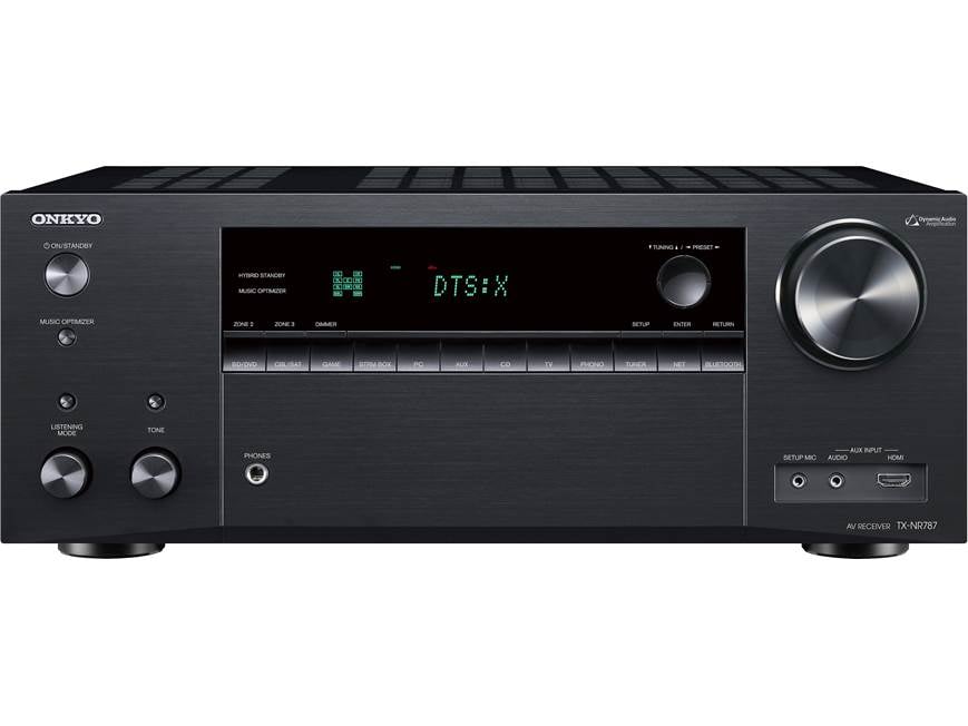 Onkyo TX-NR787 9.2-channel home theatre receiver with Wi-Fi