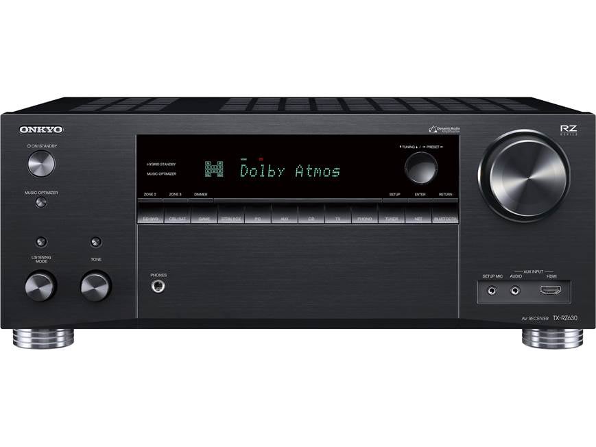 Onkyo TX-RZ630 9.2-channel home theatre receiver with Wi-Fi