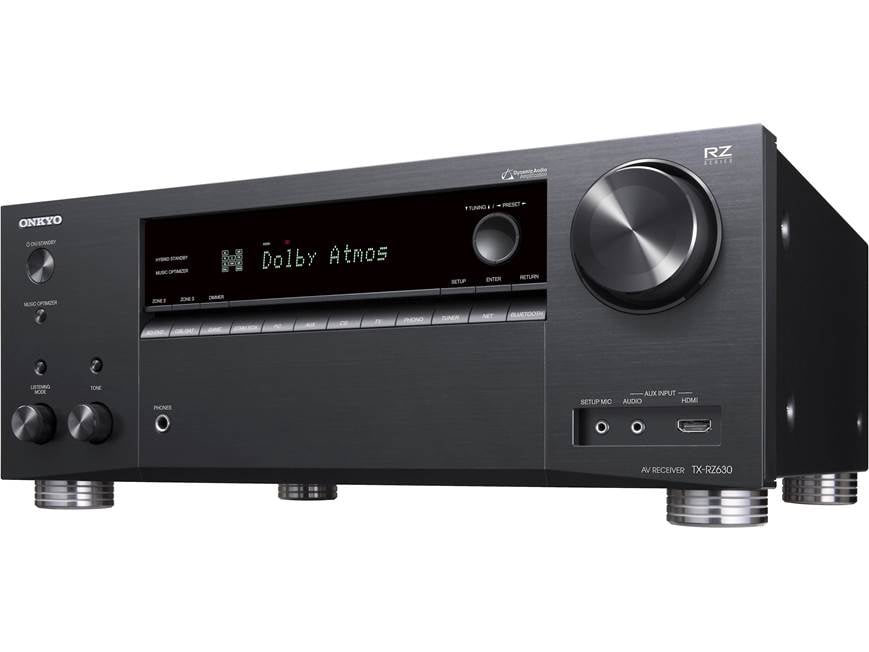 Onkyo TX-RZ630 9.2-channel home theatre receiver with Wi-Fi