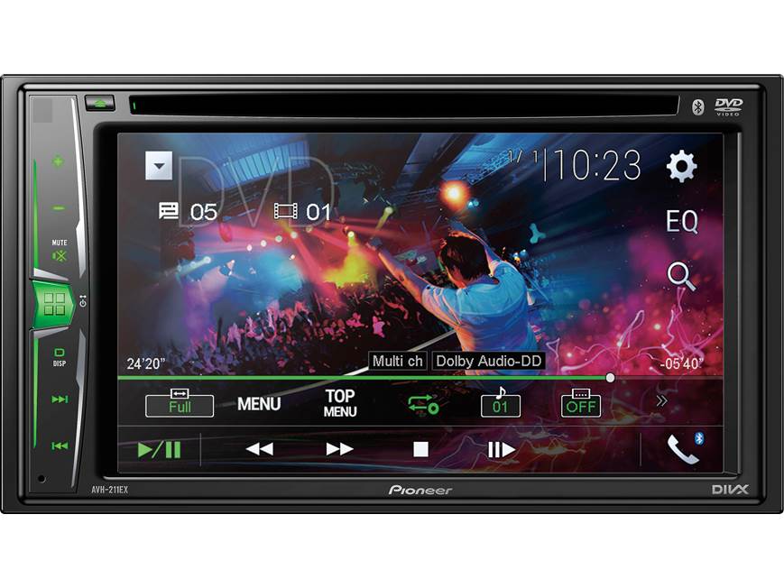 Pioneer AVH-211EX DVD receiver at Crutchfield Canada