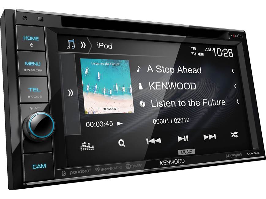 Kenwood Excelon DDX396 DVD receiver at Crutchfield Canada