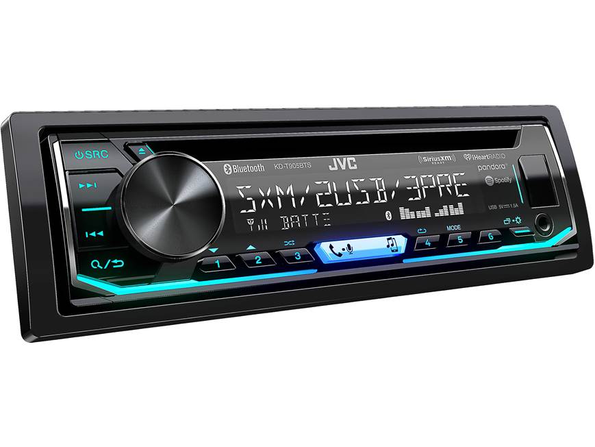 JVC KD-T905BTS CD receiver at Crutchfield Canada