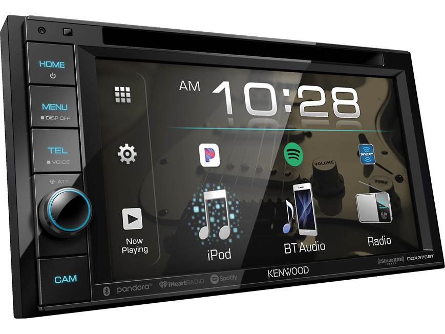 Kenwood DDX376BT DVD receiver at Crutchfield Canada