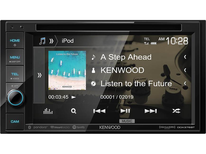 Kenwood DDX376BT DVD receiver at Crutchfield Canada