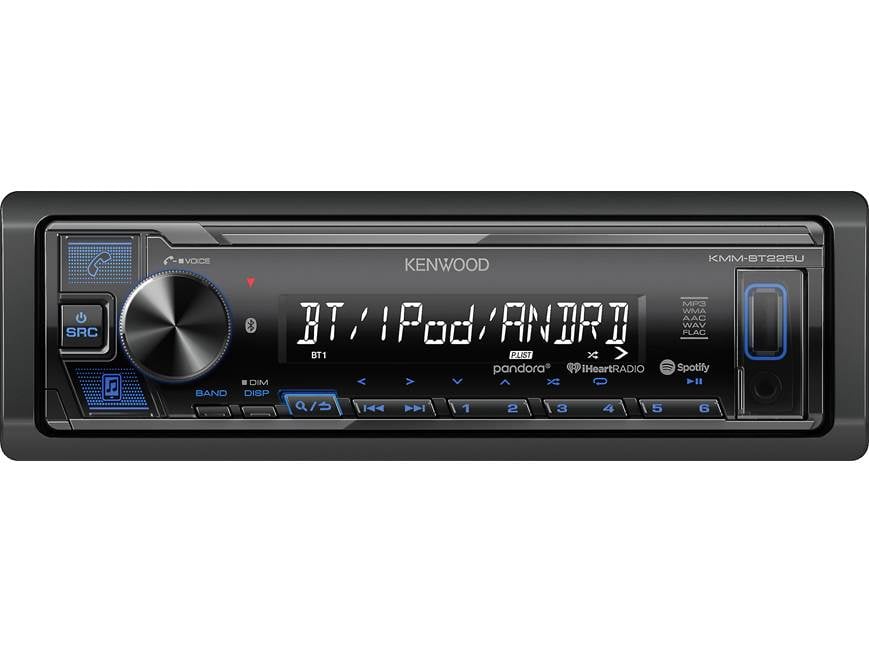 Kenwood KMM-BT225U Digital media receiver (does not play CDs) at