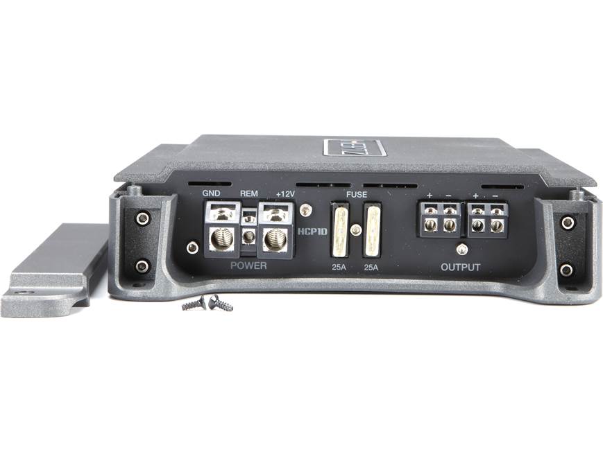 Hertz HCP 1D Mono 1-channel amplifier — 550 watts RMS x 1 at 2