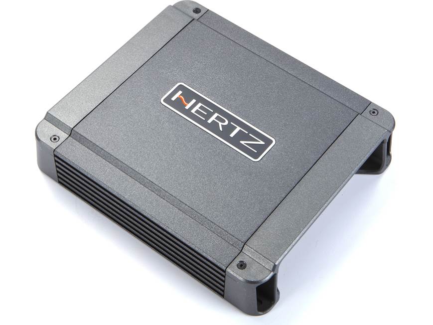 Hertz HCP 4D 4-channel car amplifier — 70 watts RMS x 4 at