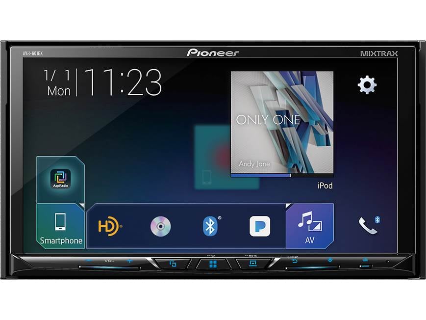 Pioneer AVH-601EX DVD receiver at Crutchfield Canada