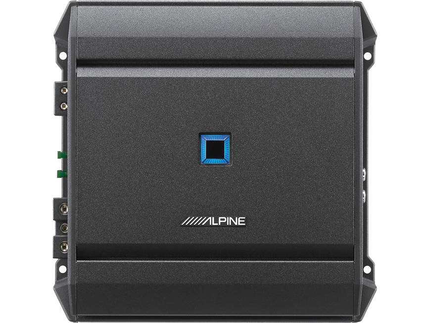Alpine S-A60M S-Series mono subwoofer amplifier — 600 watts RMS x