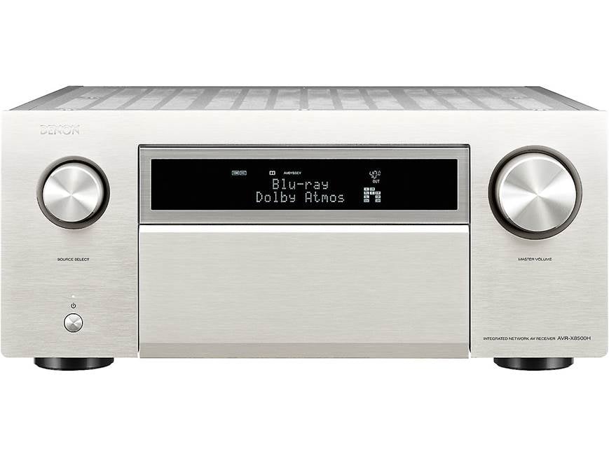 Denon AVR-X8500H (Silver) 13.2-channel home theatre receiver with