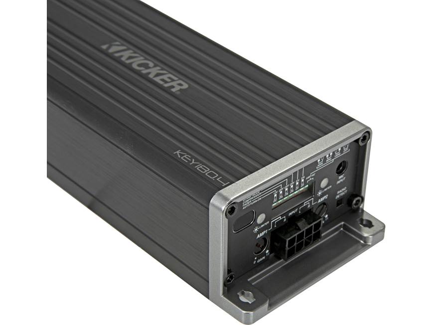 Kicker KEY180.4 Compact 4-channel car amplifier with automatic