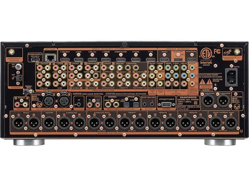 Marantz AV8805 13.2-channel home theatre preamp/processor with Wi