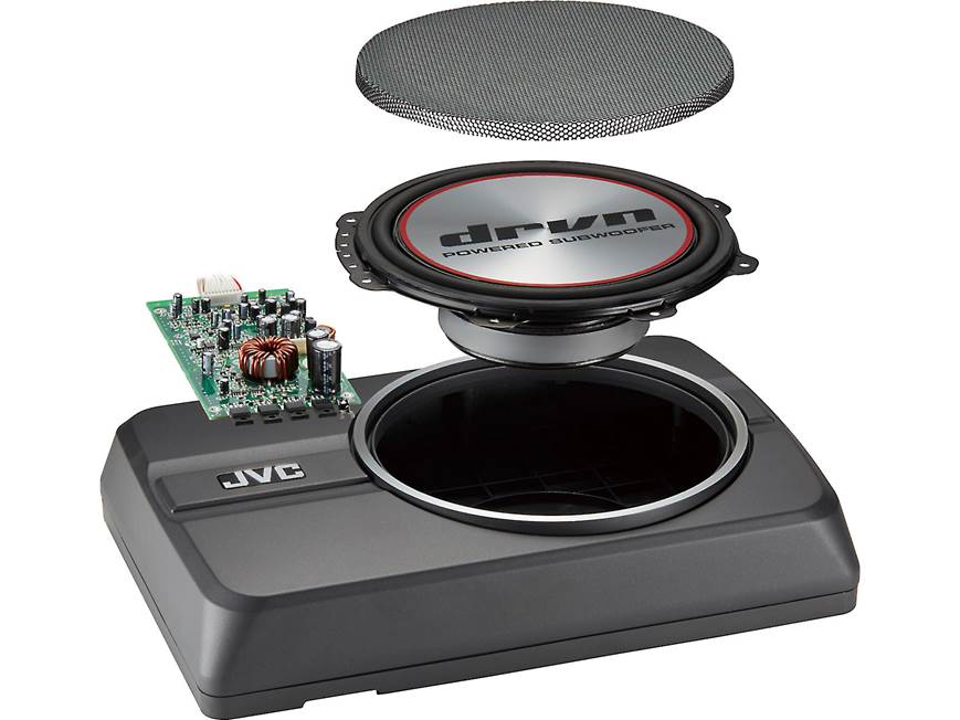 JVC CW-DRA8 Compact powered subwoofer with 8 JVC CW-DRA8 Compact powered subwoofer with 8