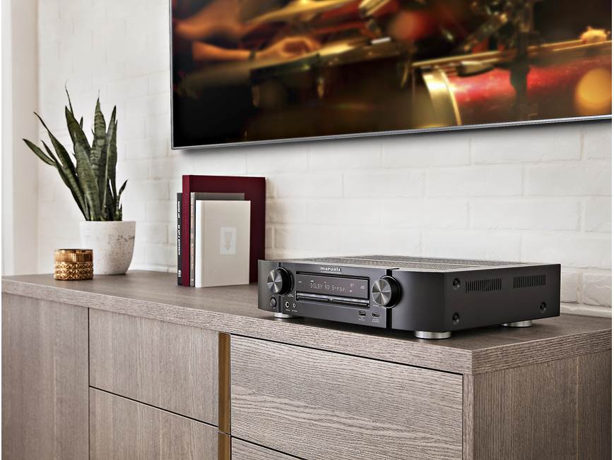 Marantz NR1510 5.2-channel slimline home theatre receiver with