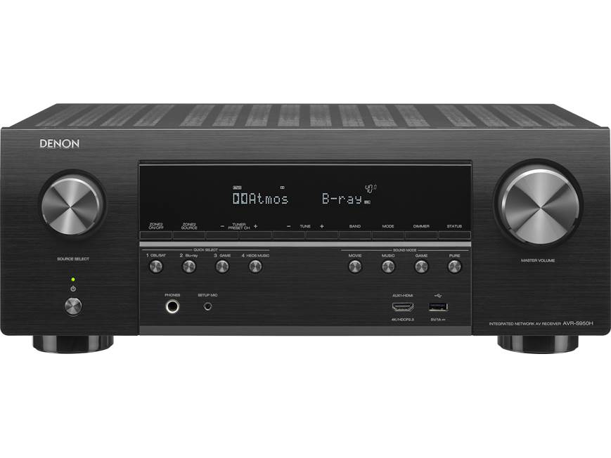 Denon AVR-S950H (2019 model) 7.2-channel home theatre receiver
