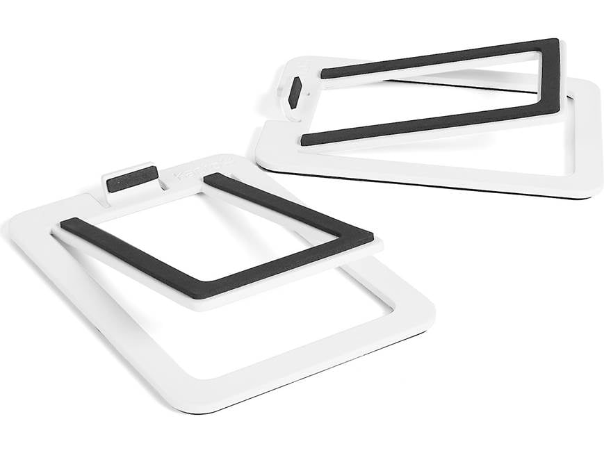 Kanto S2 (White) Desktop speaker stands for Kanto YU2 speakers