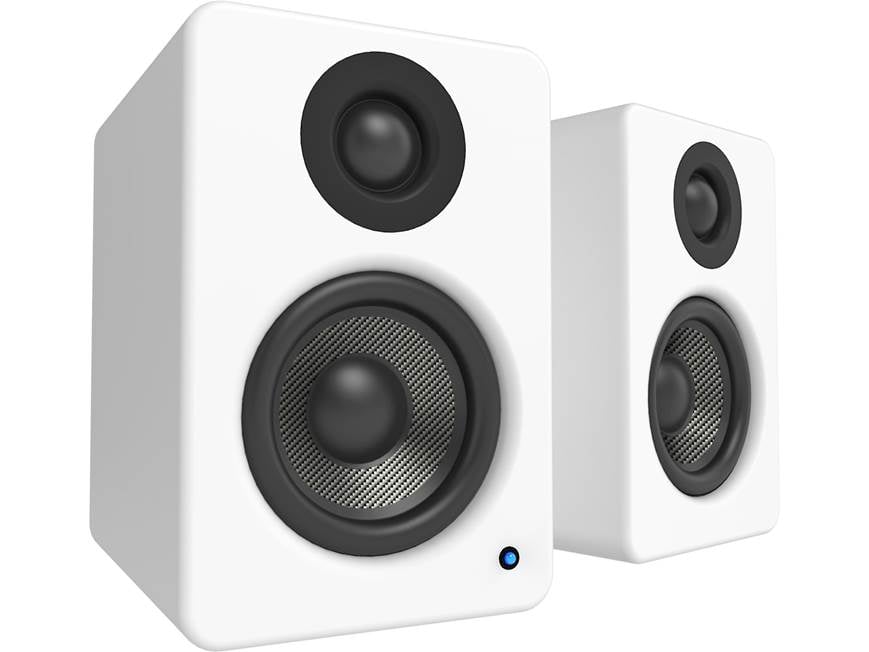 Kanto YU2 (Matte White) Powered desktop stereo speaker system